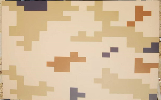 城口荒漠迷彩漆喷涂